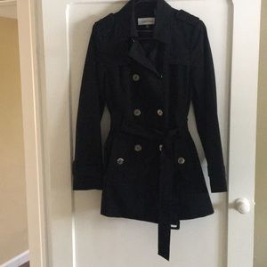 Black trench coat